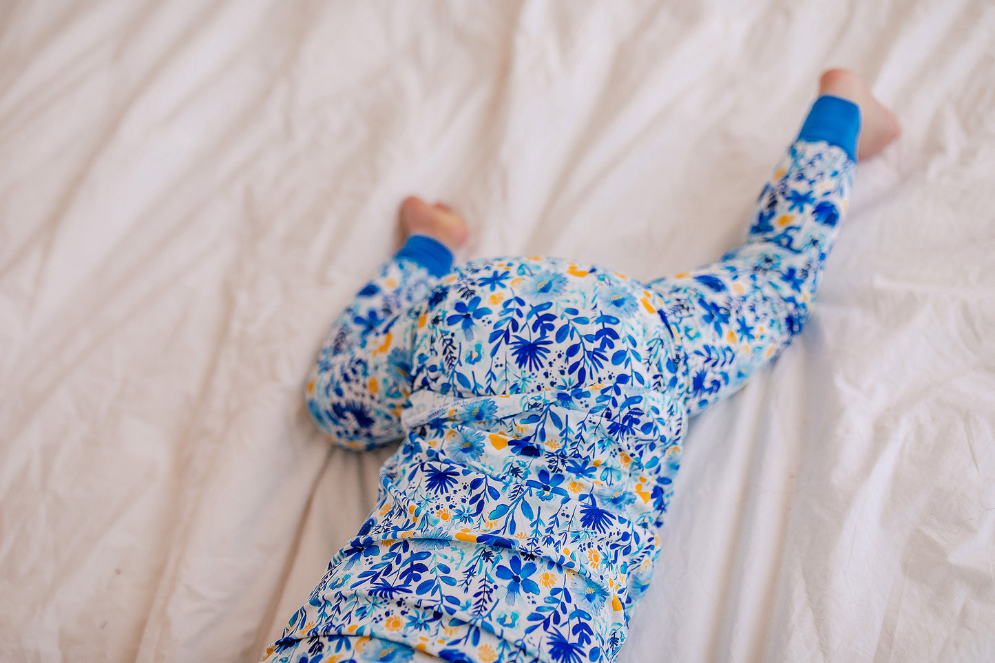 ⚓ Gracelynn - Maine Wildflower Two Piece Pajama Set