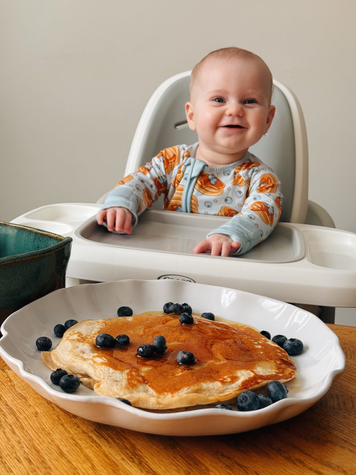 Karissa - Maine Blueberry Pancake Zippy Romper
