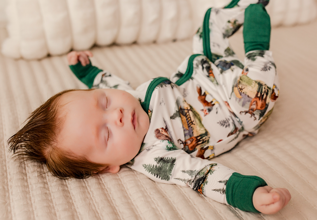 Korbin - Maine Animals In Boots Zippy Romper