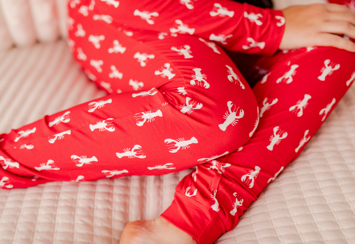 Zachary - Red Lobster Jogger Bottoms