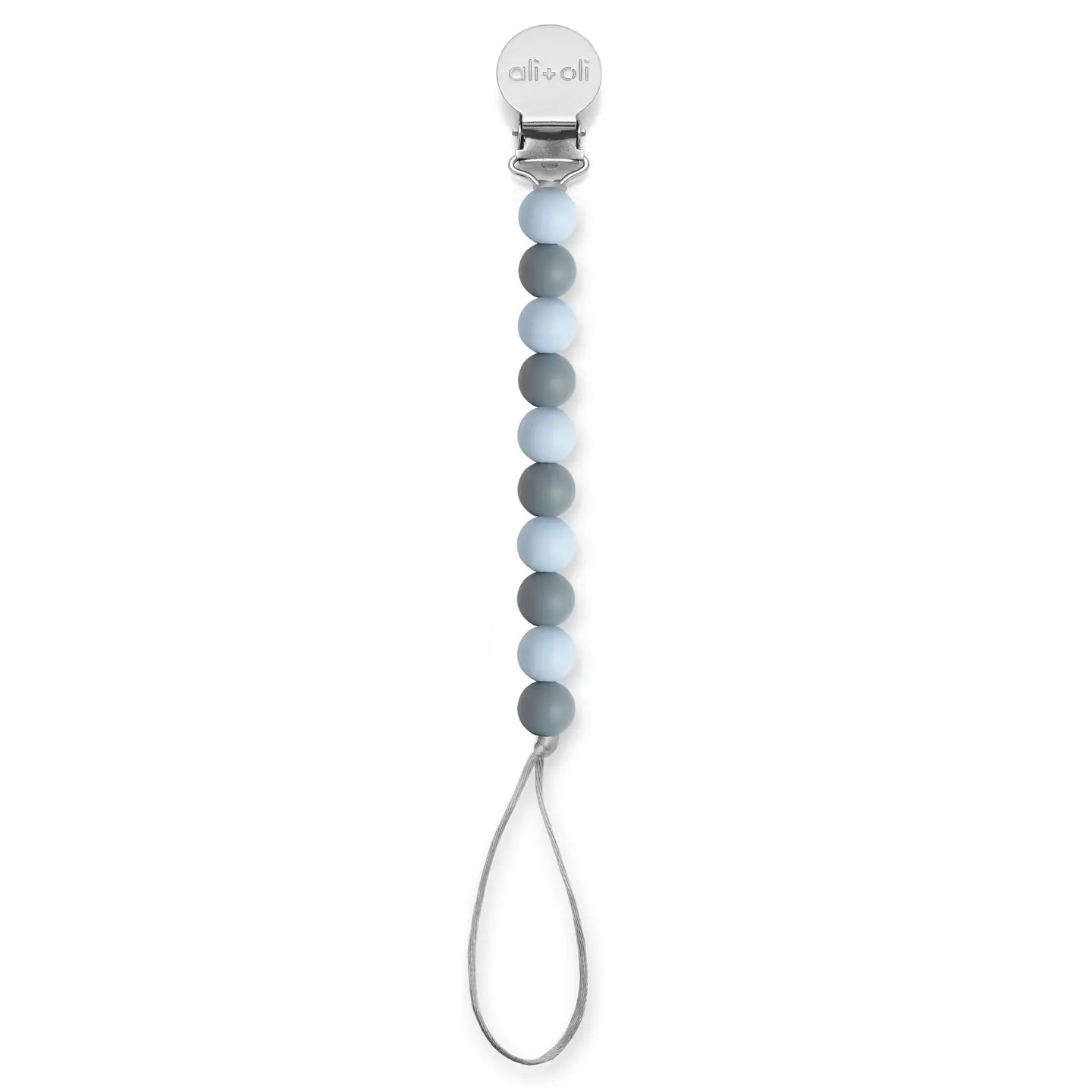 Blue- Pacifier Clip