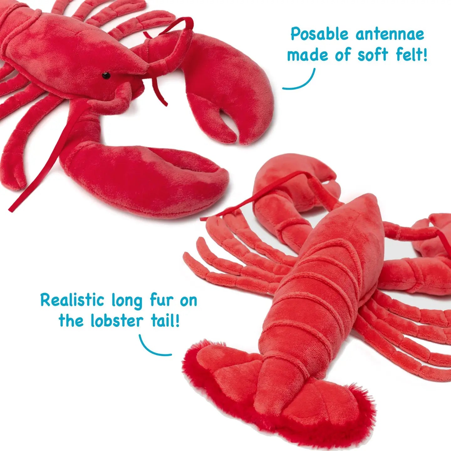 Maine Lobster Plush Animal
