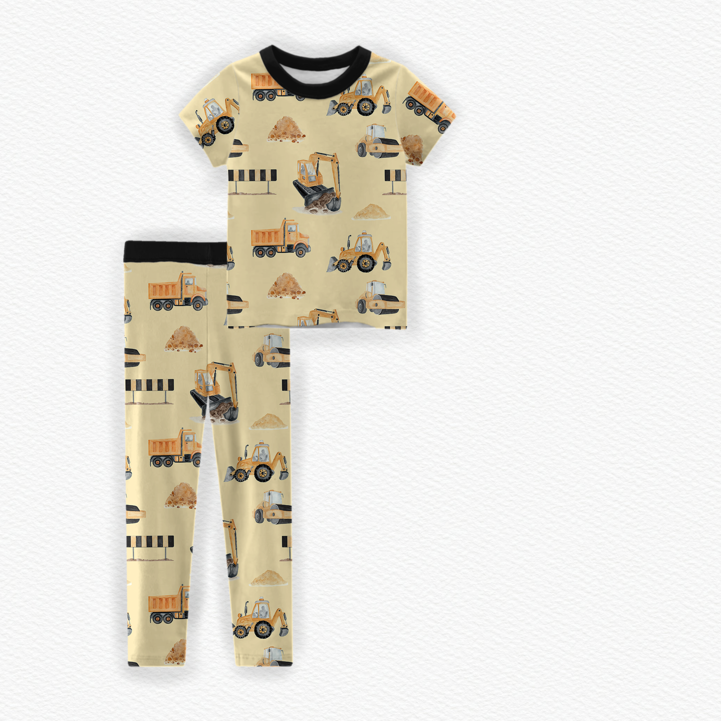 Elmer - Construction Two Piece Pajama Set