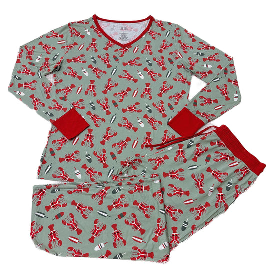 PREORDER: Santa Claws- ADULT SET- Vneck + Wide Leg