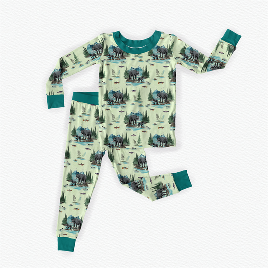 Brother Bear - Maine Black Bear Two Piece Pajama Set