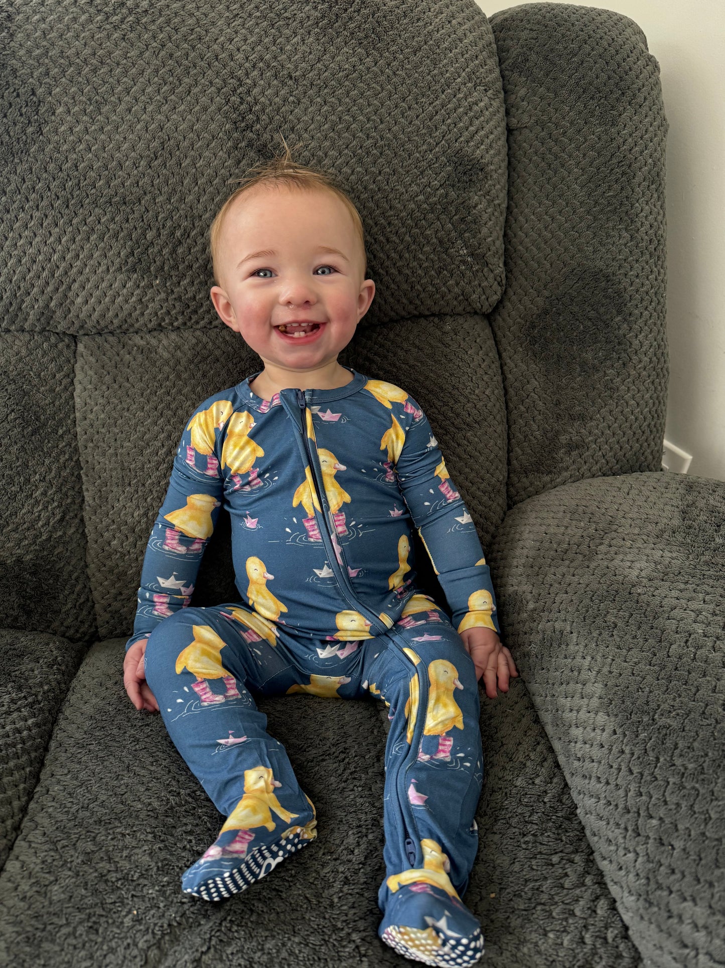 Katrina - Duck Footie Pajamas