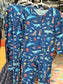 Lightening - Atlantic Ocean Footie Pajamas