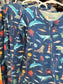 Lightening - Atlantic Ocean Footie Pajamas