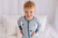 Kaleb - Halibut Zippy Romper