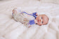 Purple Bee - Zippy Romper