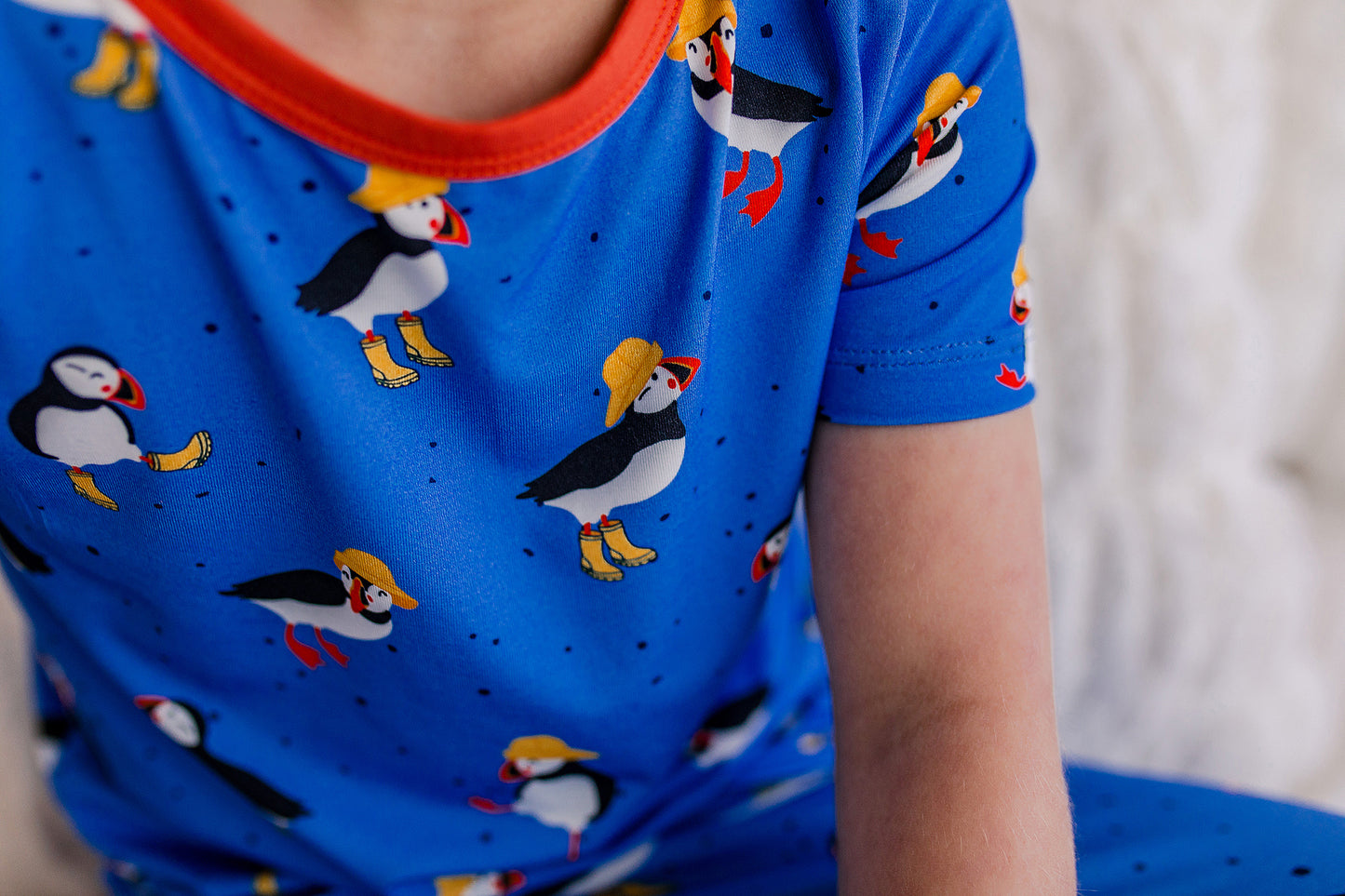 Ab - Puffin Two Piece Pajama Set