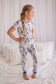 Braelyn - Purple Lupines Two Piece Pajama Set