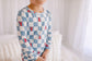 Kenny - Checkered Lobsters Two Piece Pajama Set