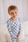 Kenny - Checkered Lobsters Two Piece Pajama Set