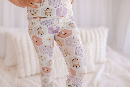 Purple Bee - Two Piece Pajama Set