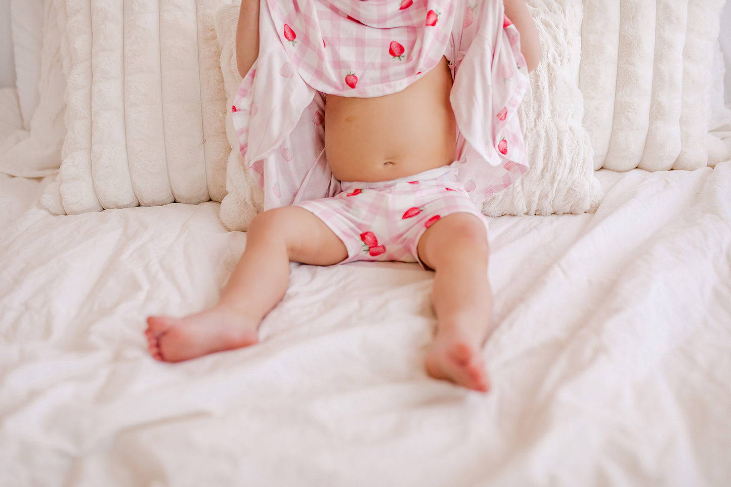Plaid Strawberry Twirl Dress