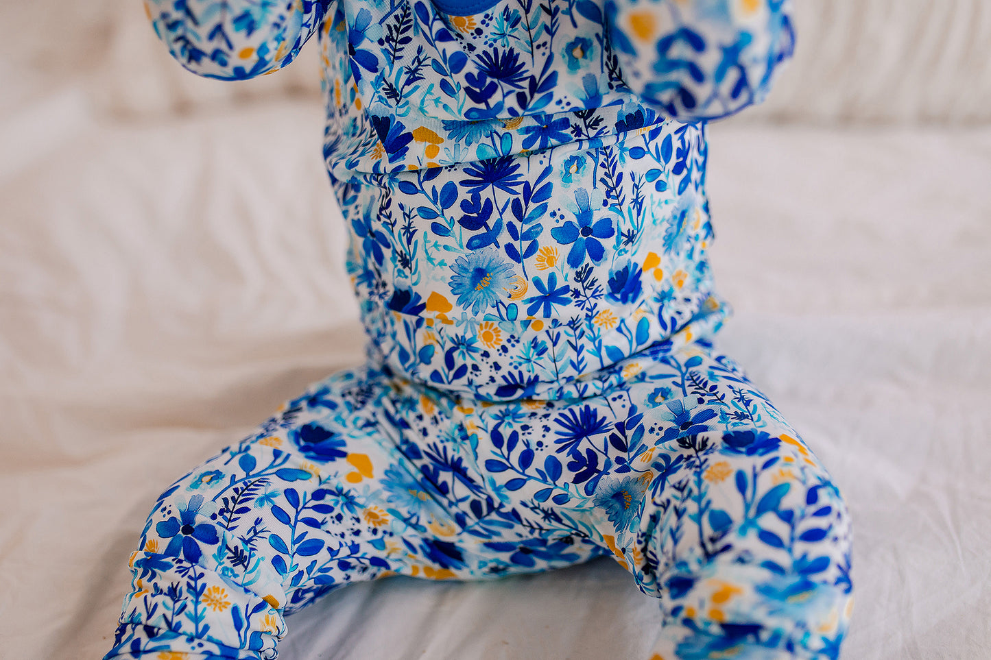 ⚓ Gracelynn - Maine Wildflower Two Piece Pajama Set
