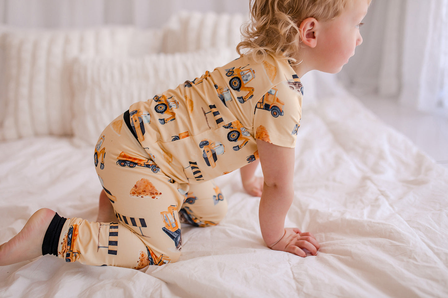 Elmer - Construction Two Piece Pajama Set