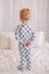 Kenny - Checkered Lobsters Two Piece Pajama Set