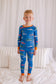 ⚓ Austin- Maine Lobster Boat Two Piece Pajama Set