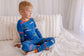 ⚓ Austin- Maine Lobster Boat Two Piece Pajama Set