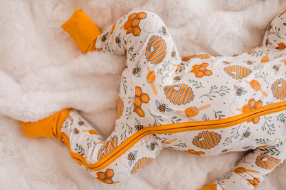 Yellow Bee - Zippy Romper
