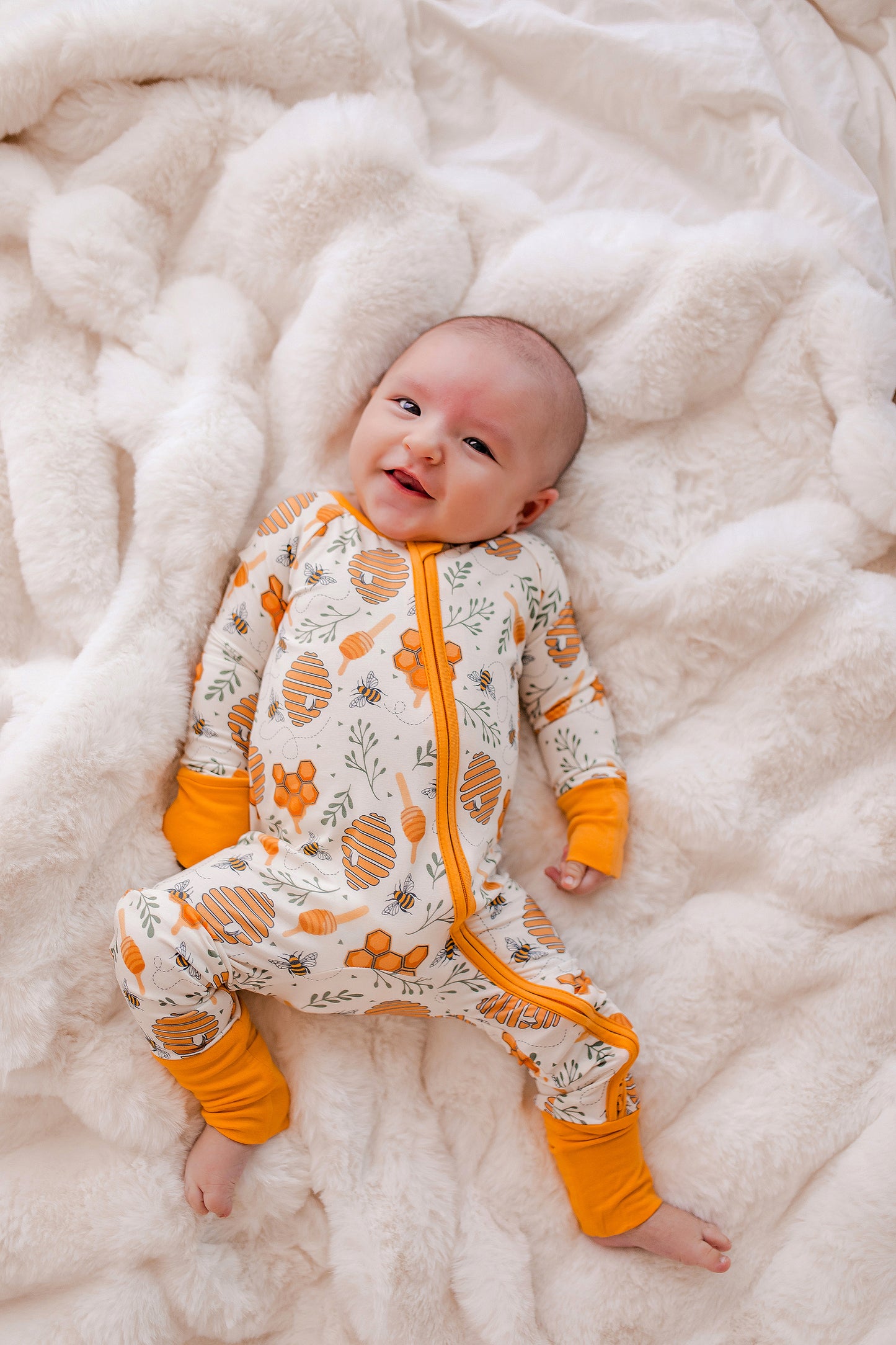 Yellow Bee - Zippy Romper