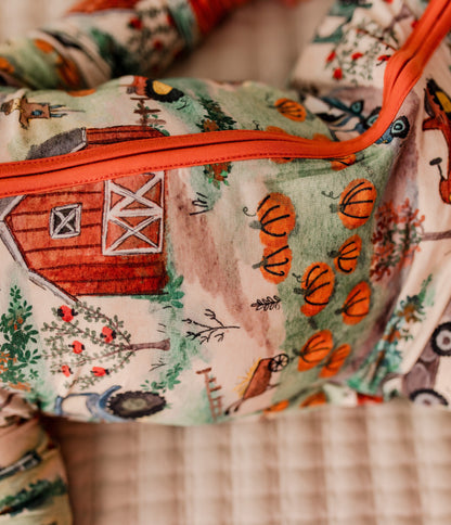 Dylan - Maine Fall Farm Zippy Romper