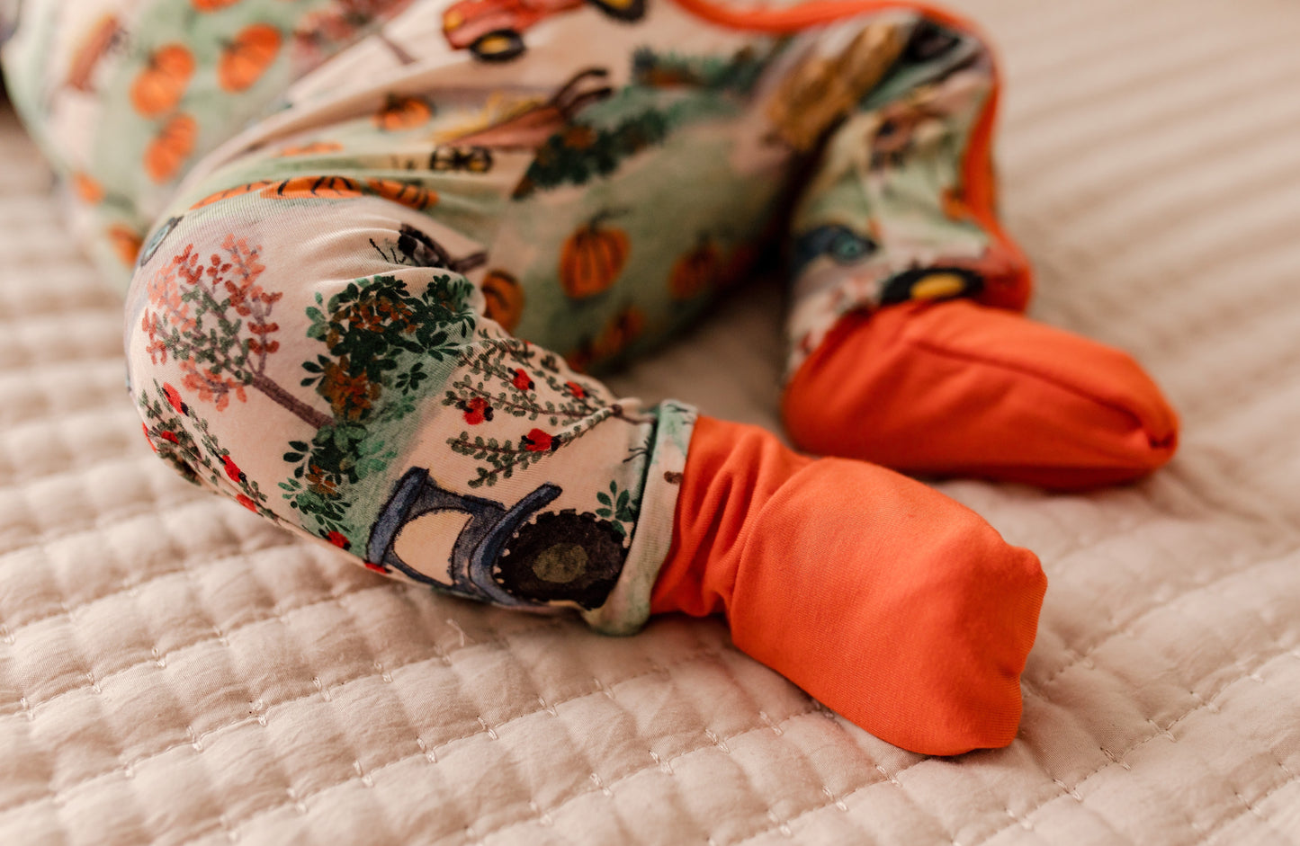 Dylan - Maine Fall Farm Zippy Romper