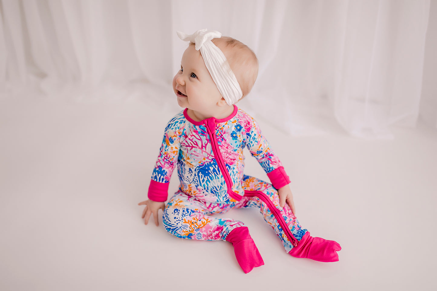 Brooklyn - Bamboo Zippy Romper Pajamas