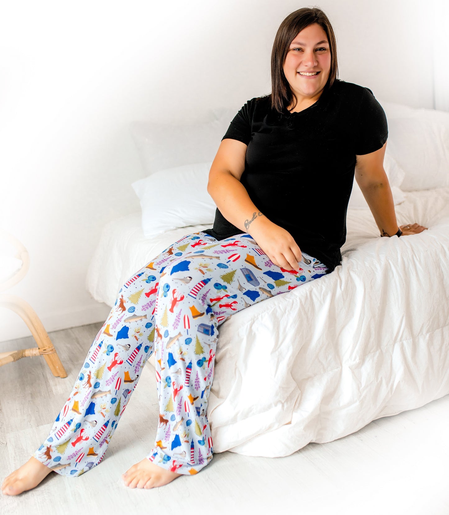 Zane Adult set- Wide Leg- BOTTOMS ONLY