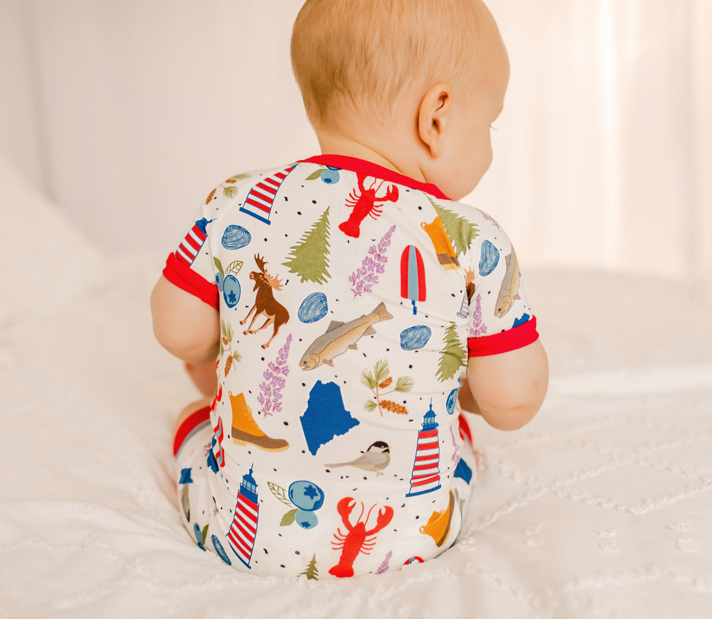 Zane Short Sleeve Zippy Romper
