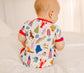 Zane Short Sleeve Zippy Romper