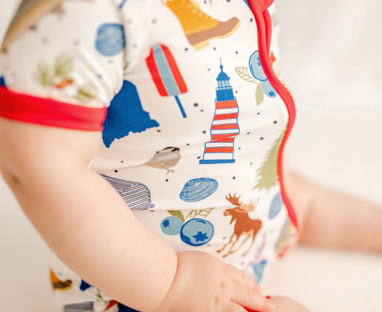 Zane Short Sleeve Zippy Romper