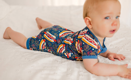 Greyson Short Sleeve Zippy Romper