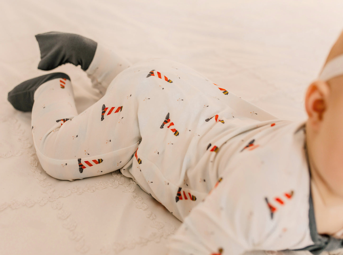 Barbara - Lighthouse Zippy Romper