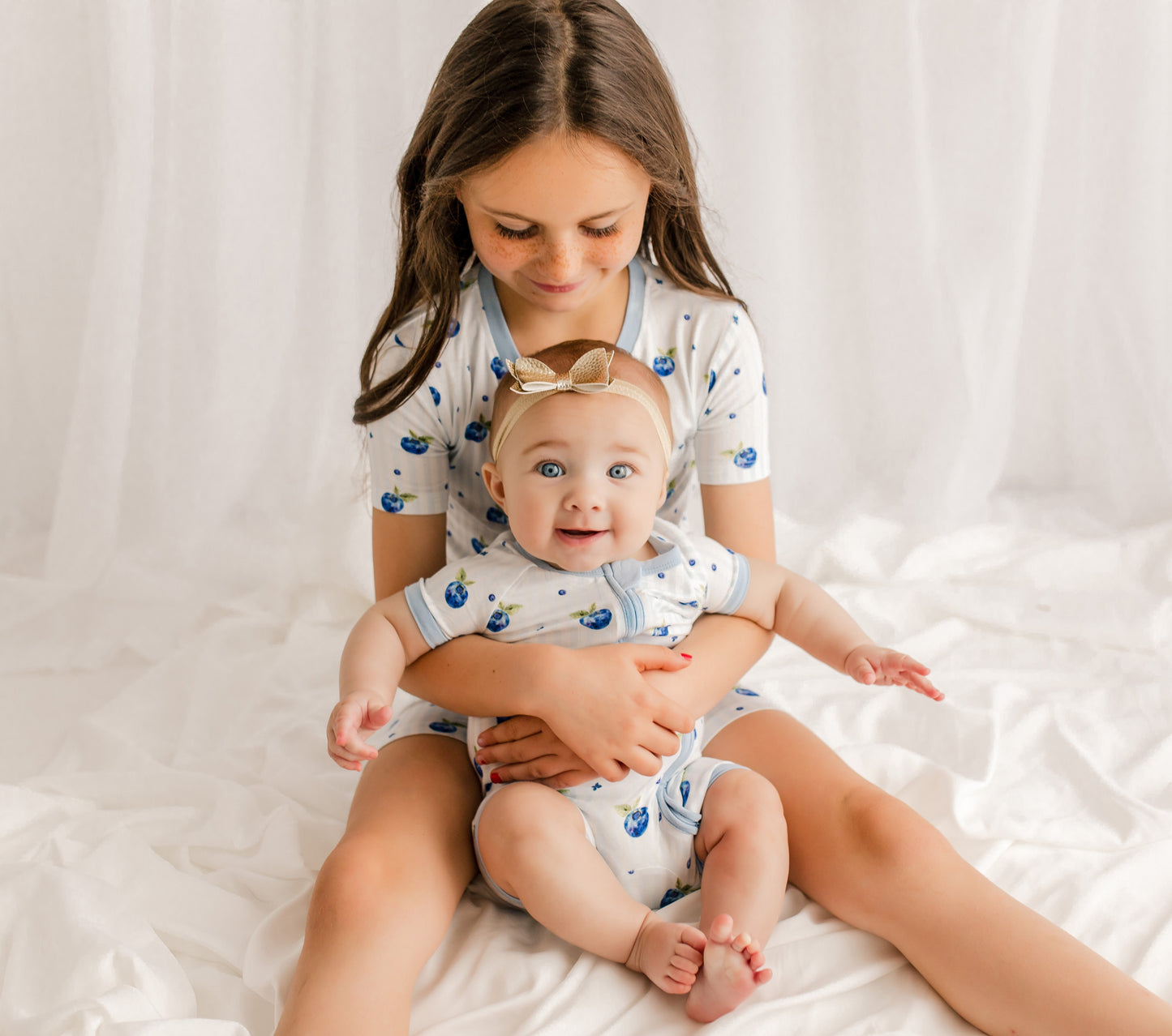 Ivy Short Sleeve Zippy Romper