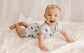 Ivy Short Sleeve Zippy Romper