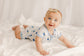 Ivy Short Sleeve Zippy Romper