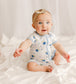 Ivy Short Sleeve Zippy Romper