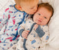 Tyler - Bamboo Zippy Romper