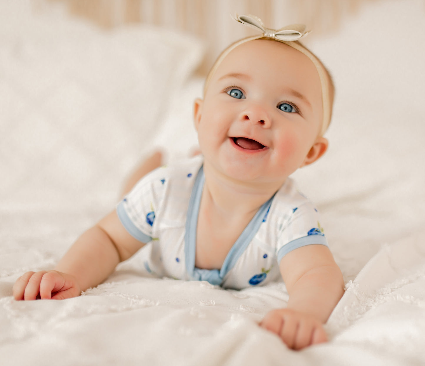 Ivy Short Sleeve Zippy Romper