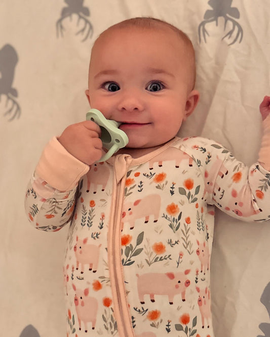 Princess Piggy Zippy Romper