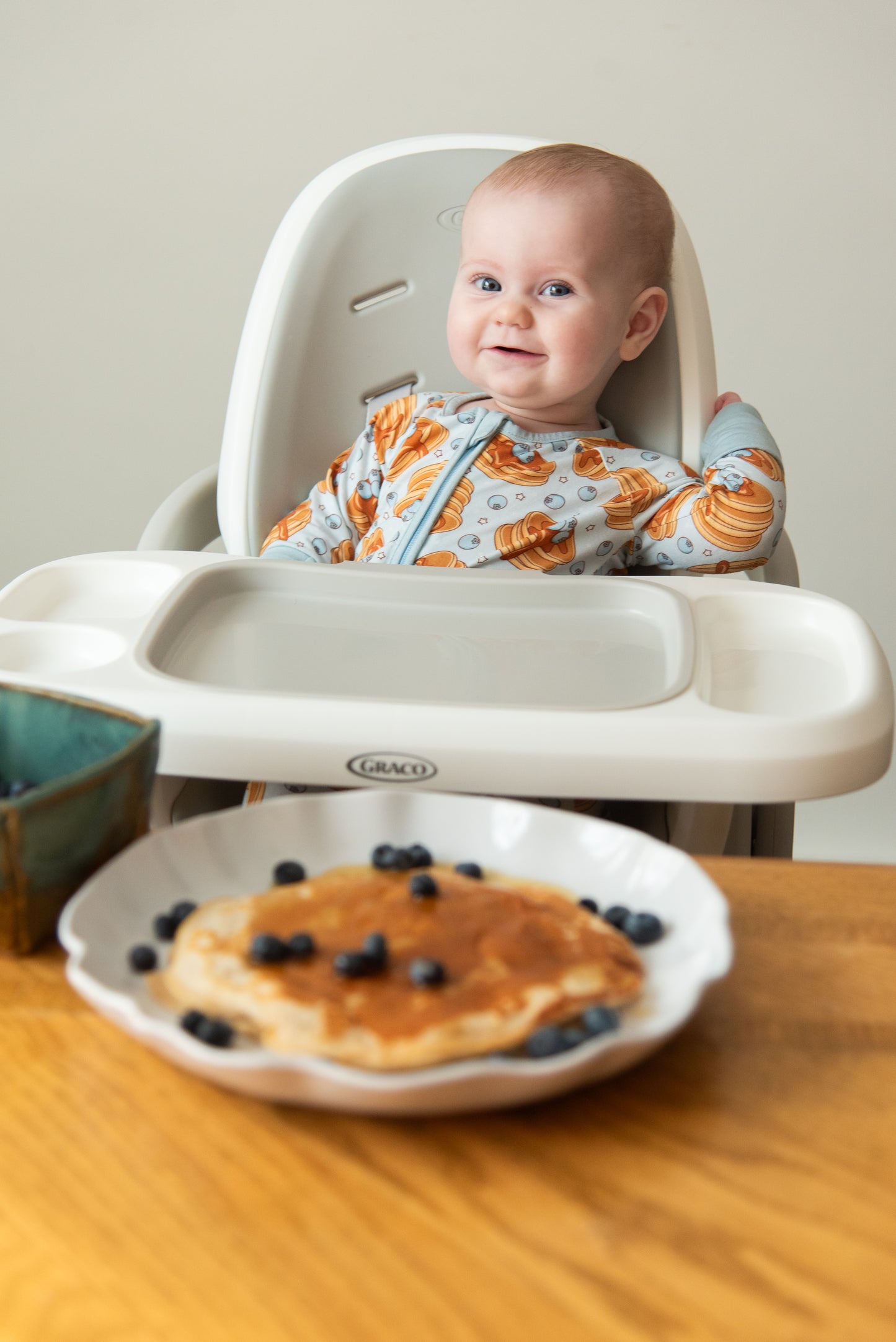 Karissa - Maine Blueberry Pancake Zippy Romper