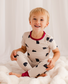 Remington ‘Remi’ - Baby Black Bear Two Piece Pajama Set