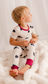 Remington ‘Remi’ - Baby Black Bear Two Piece Pajama Set