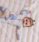 Blueberry Patchwork - Zippy Romper