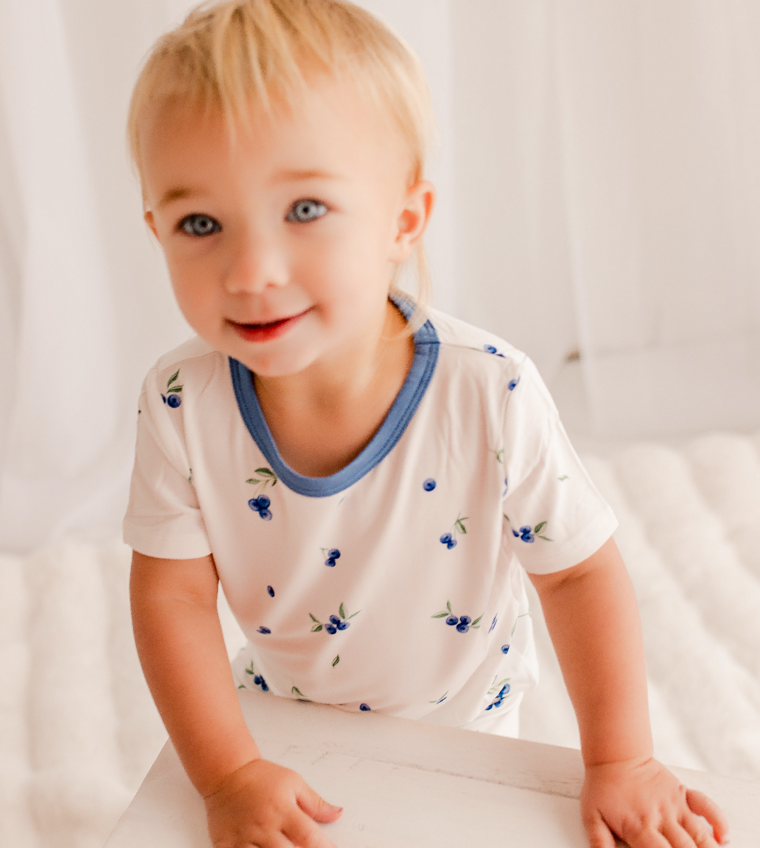 Blueberry Dreams - Two Piece Pajama Set