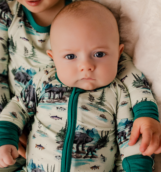Brother Bear - Maine Black Bear Zippy Romper