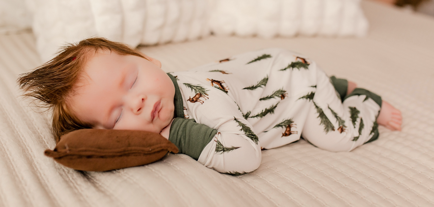 James - Maine Woods Zippy Romper